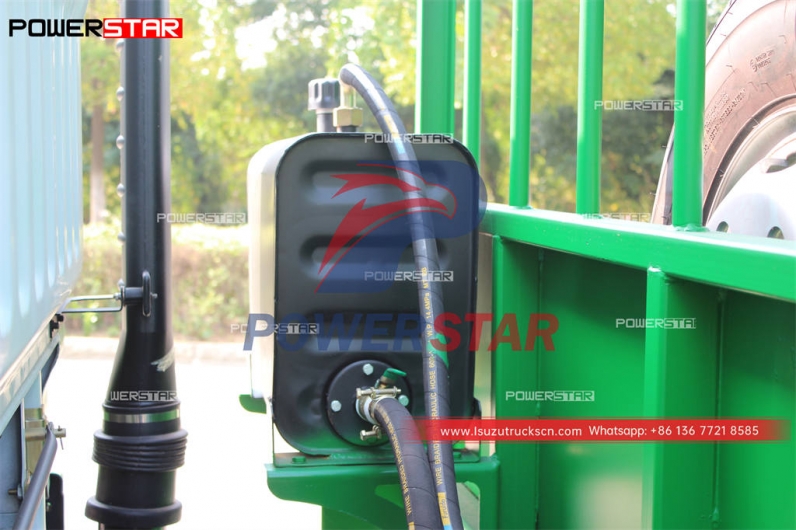 Vietnam ISUZU FTR 10CBM swing arm garbage truck for sale