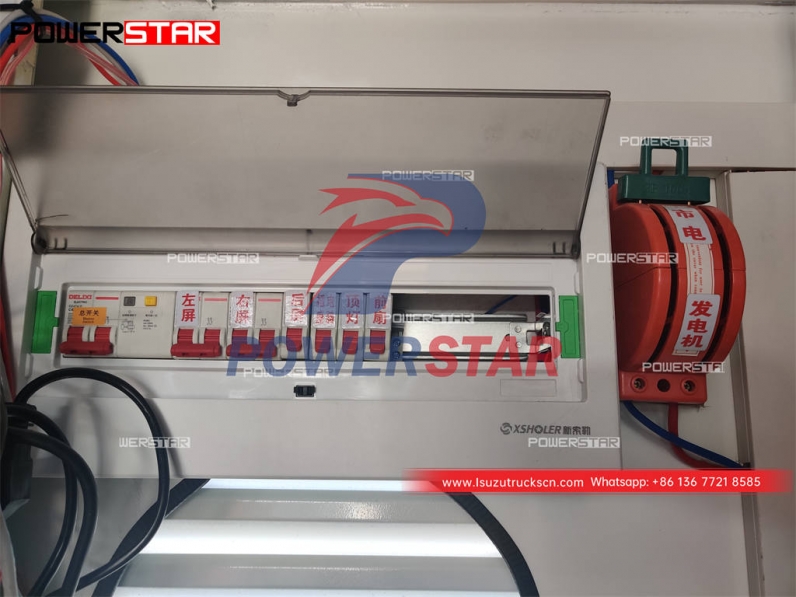 ISUZU ELF 100P mobile LED display truck at best price