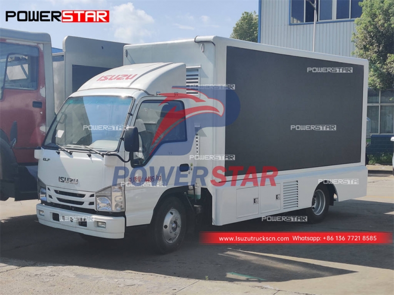ISUZU ELF 100P mobile LED display truck at best price