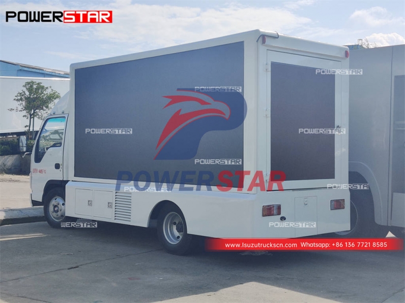 ISUZU ELF 100P mobile LED display truck at best price