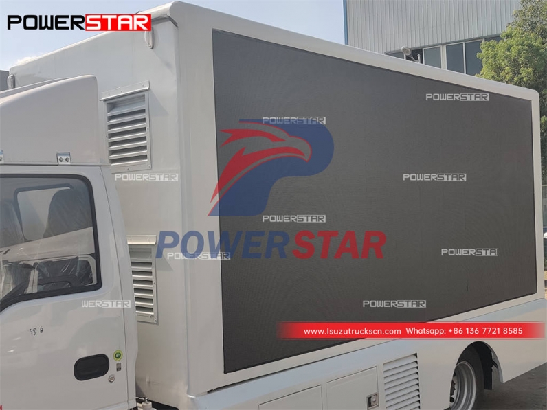 ISUZU ELF 100P mobile LED display truck at best price