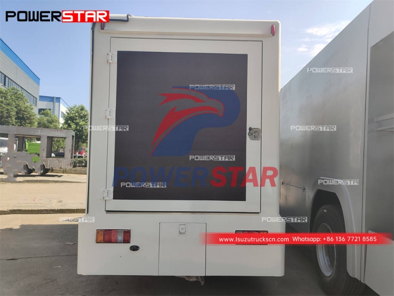 ISUZU ELF 100P mobile LED display truck at best price
