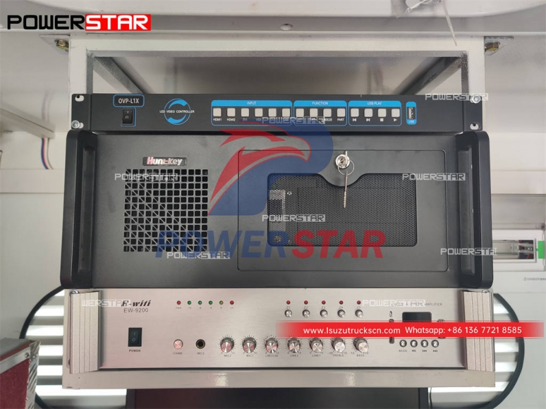 ISUZU ELF 100P mobile LED display truck at best price