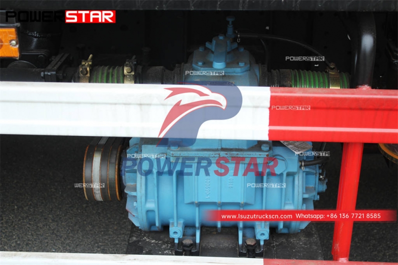 ISUZU ELF 700P vacuum pump truck gully sucker with Italy MORO pump PM70A