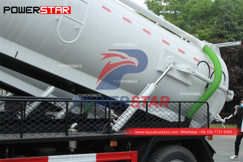 ISUZU ELF 700P vacuum pump truck gully sucker with Italy MORO pump PM70A