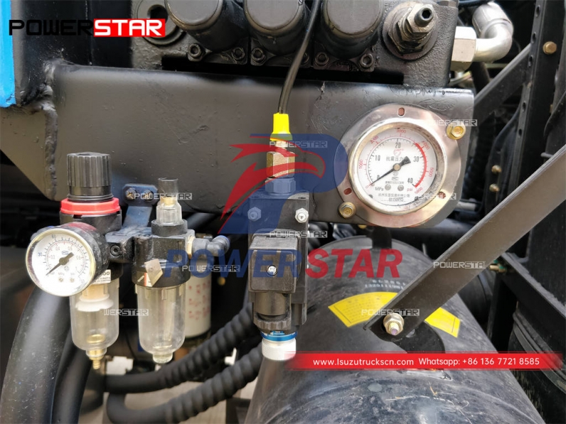 Hot-selling ISUZU FVZ 6×4 trash compactor truck