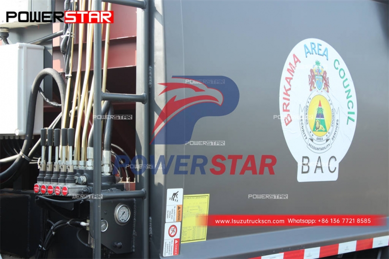 Brand New ISUZU NPR refuse compactor truck at discount price