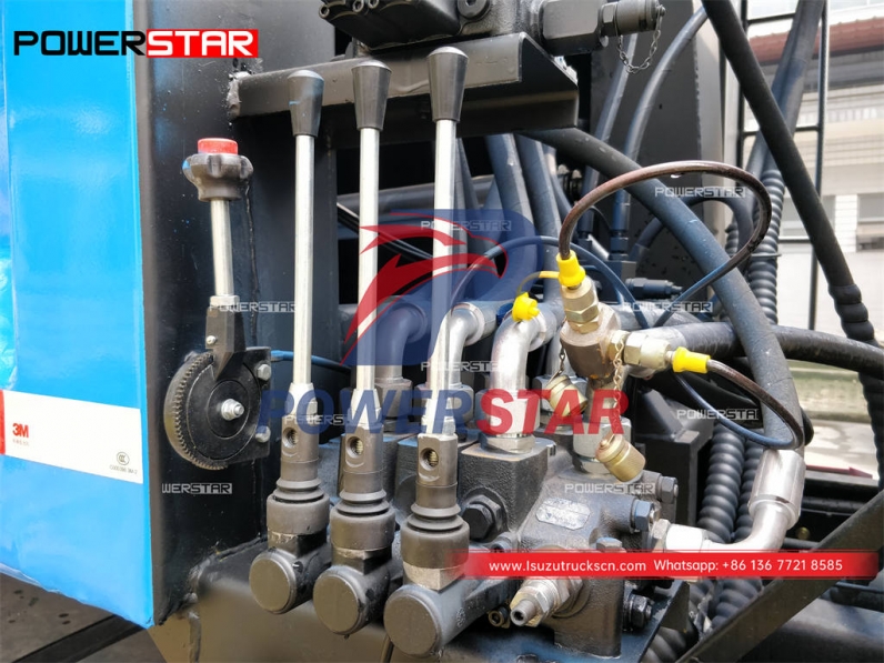 High performance ISUZU GIGA 10 wheeler waste compactor truck