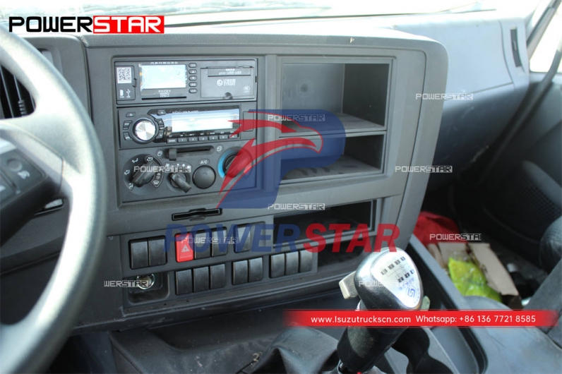 High performance ISUZU GIGA 10 wheeler waste compactor truck