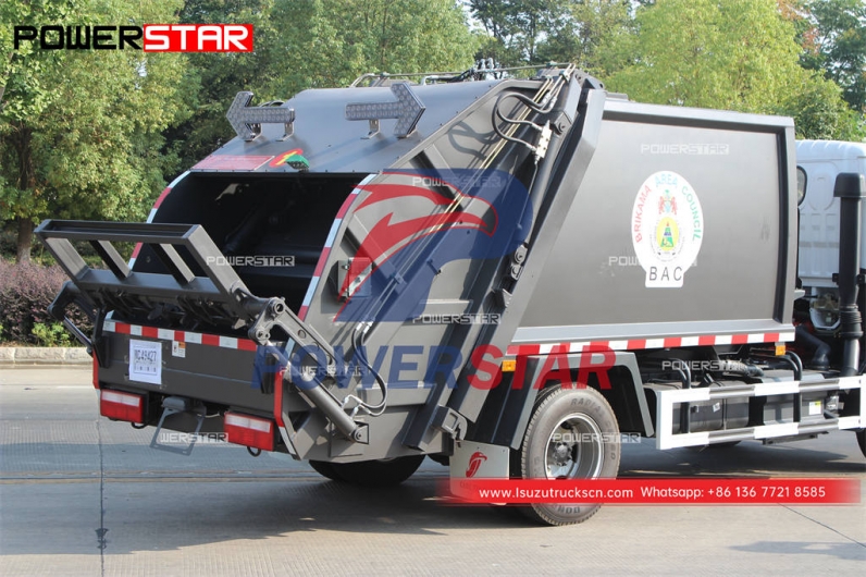 Brand New ISUZU NPR refuse compactor truck at discount price