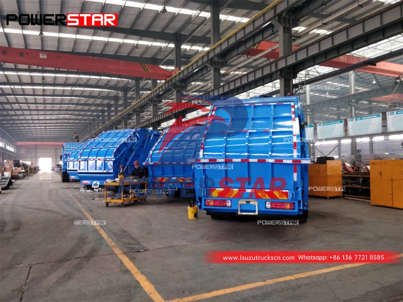 Hot-selling ISUZU FVZ 6×4 trash compactor truck