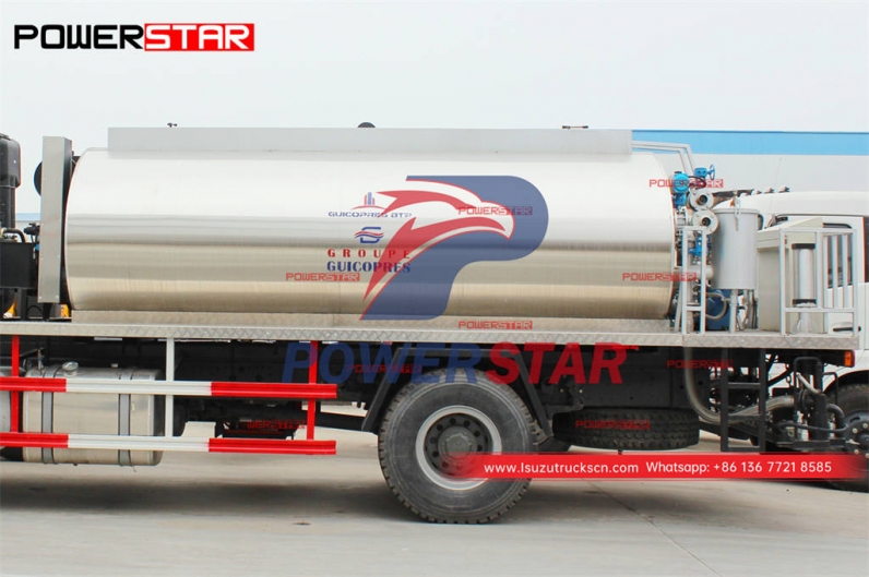 Low price ISUZU FTR bitumen sprayer for sale