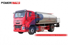 Good price ISUZU GIGA truck mounted asphalt distributor