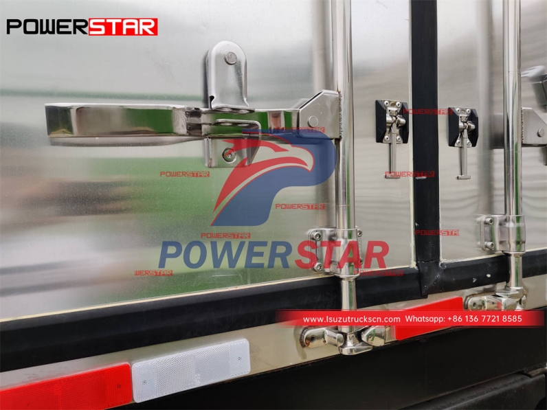 Factory outlet ISUZU 600P NKR Cube Van Hot Sale