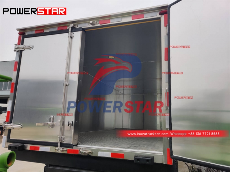 Factory outlet ISUZU 600P NKR Cube Van Hot Sale