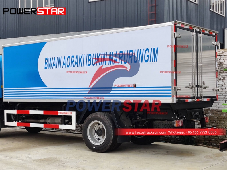 Factory outlet ISUZU 600P NKR Cube Van Hot Sale