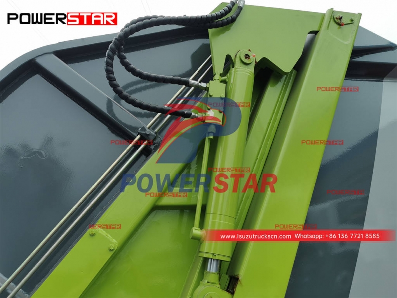 Hot-selling ISUZU 6CBM light duty compressed garbage truck on sale