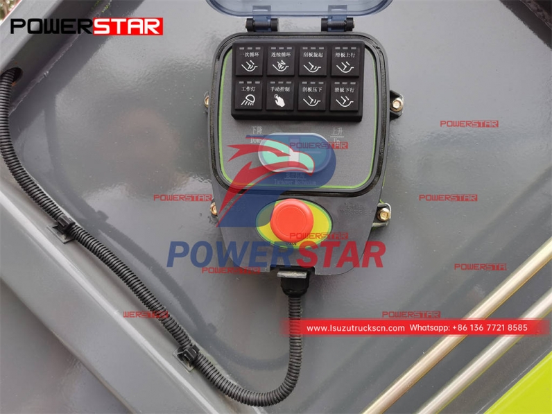 Hot-selling ISUZU 6CBM light duty compressed garbage truck on sale