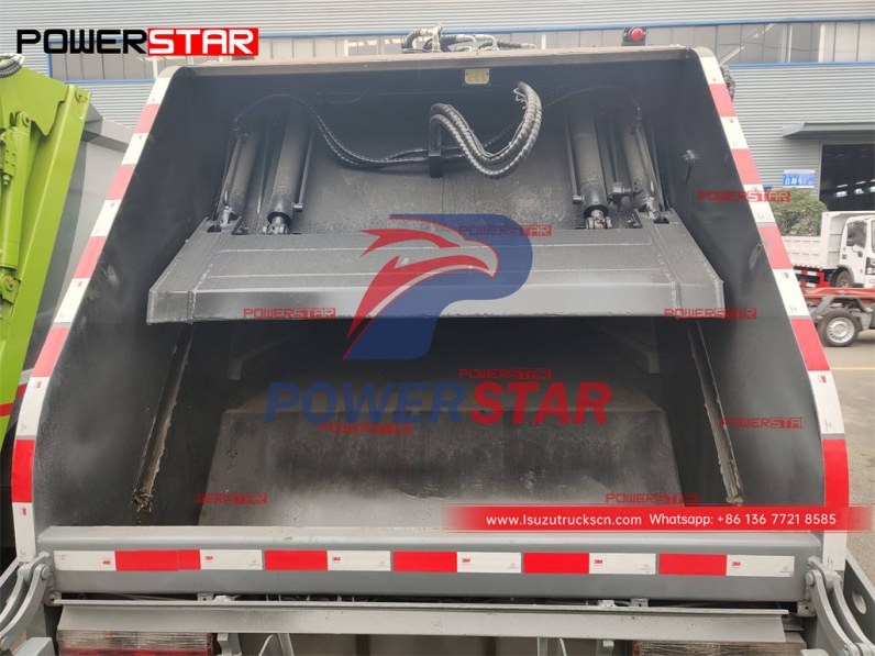 Best-seller ISUZU 700P 8CBM rear loading trash compactor truck on sale