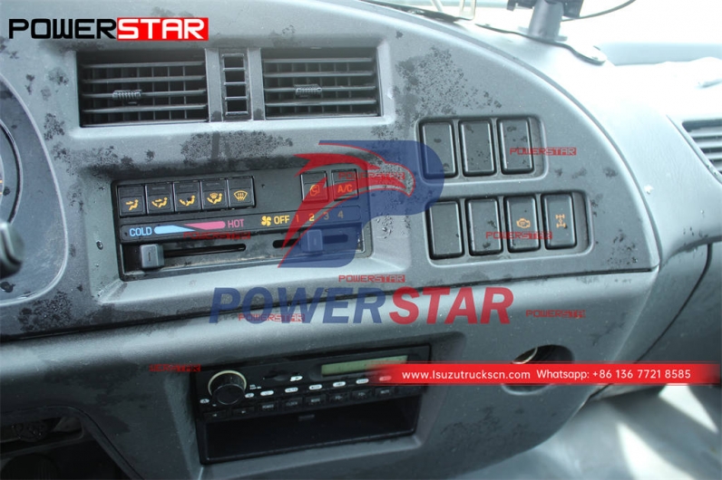 ISUZU FVZ 6×4 vacuum sewer cleaner truck exported to Sierra Leone