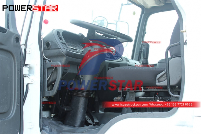 ISUZU FVZ 6×4 vacuum sewer cleaner truck exported to Sierra Leone