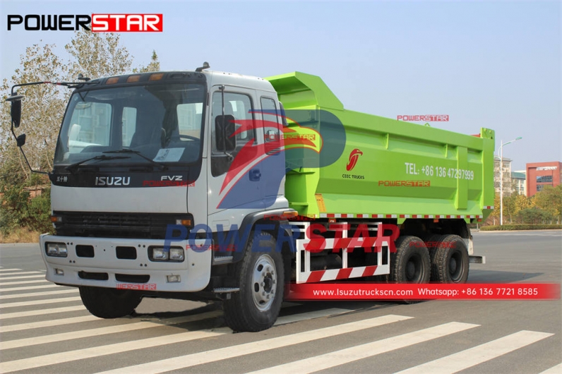 Custom-made  ISUZU 10 wheeler heavy duty dump truck