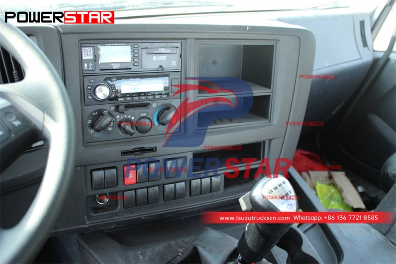 Hot sales ISUZU GIGA refuse collection truck at promotional price