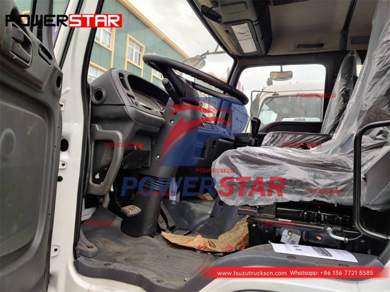 Japan brand ISUZU garbage collection truck for sale