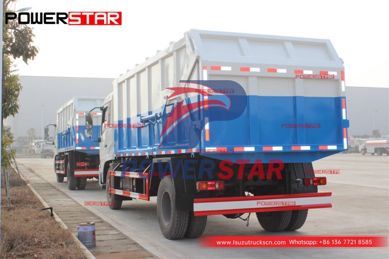 Japan brand ISUZU garbage collection truck for sale