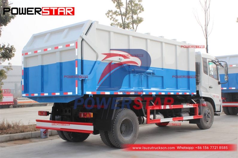 Japan brand ISUZU garbage collection truck for sale