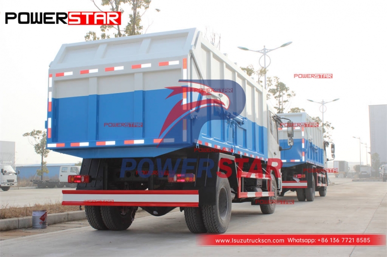 Japan brand ISUZU garbage collection truck for sale