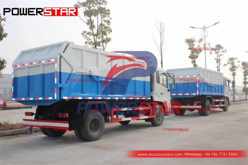 Brand new ISUZU docking type garbage truck for sale