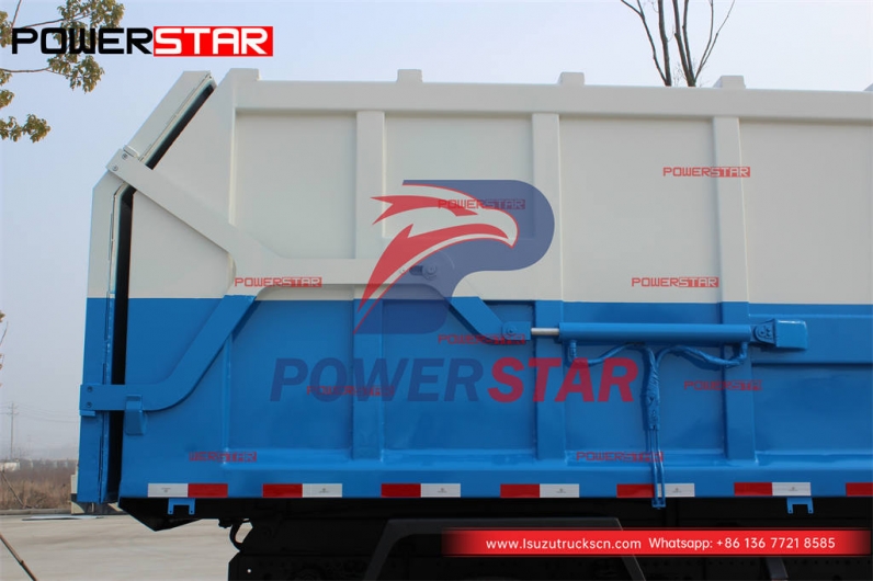 Brand new ISUZU docking type garbage truck for sale