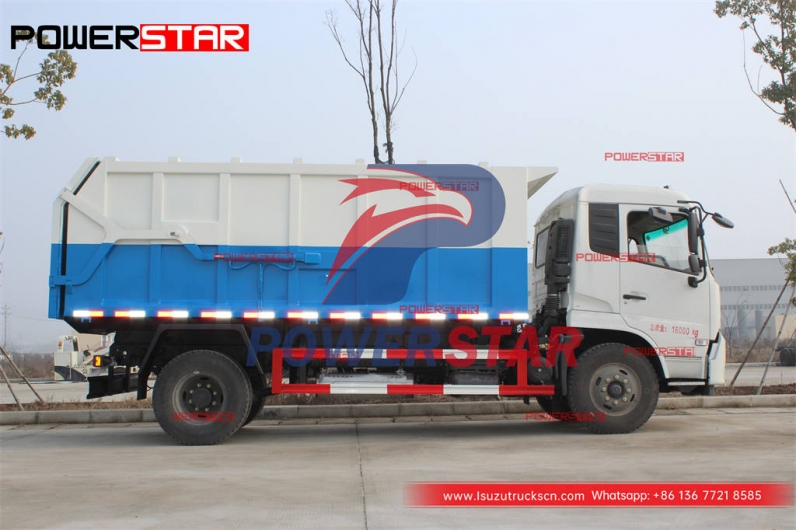 Japan brand ISUZU garbage collection truck for sale