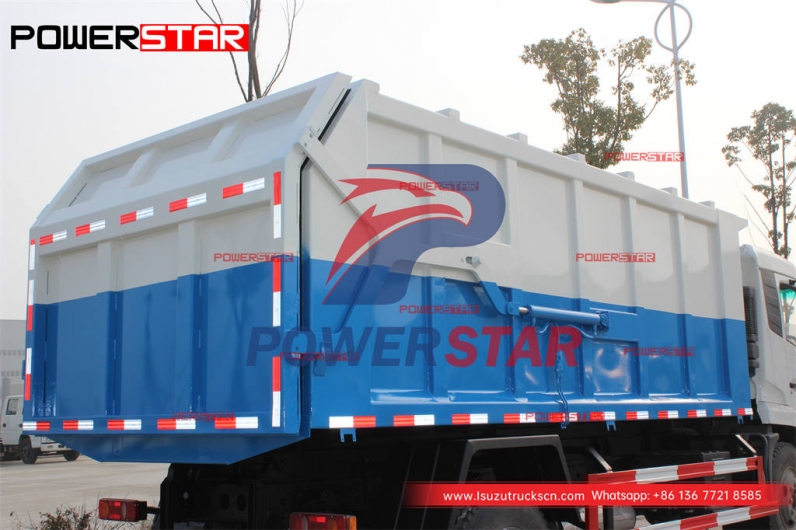 Japan brand ISUZU garbage collection truck for sale
