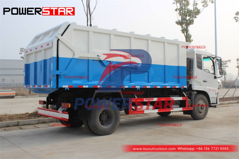 Brand new ISUZU docking type garbage truck for sale