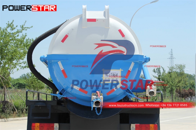 Good price ISUZU GIGA 6×4 heavy duty sewer vacuum cleaner truck for sale