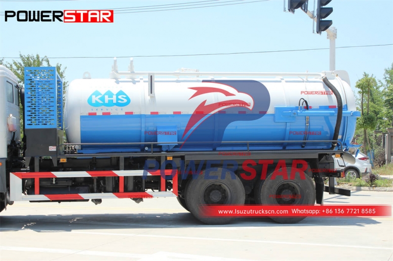 Good price ISUZU GIGA 6×4 heavy duty sewer vacuum cleaner truck for sale