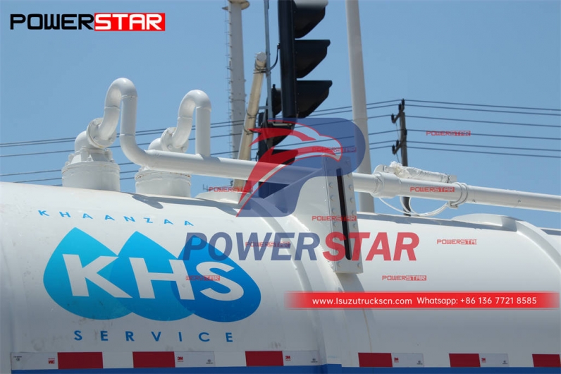 Factory price ISUZU GIGA 20000 liters sewer dredging truck for sale