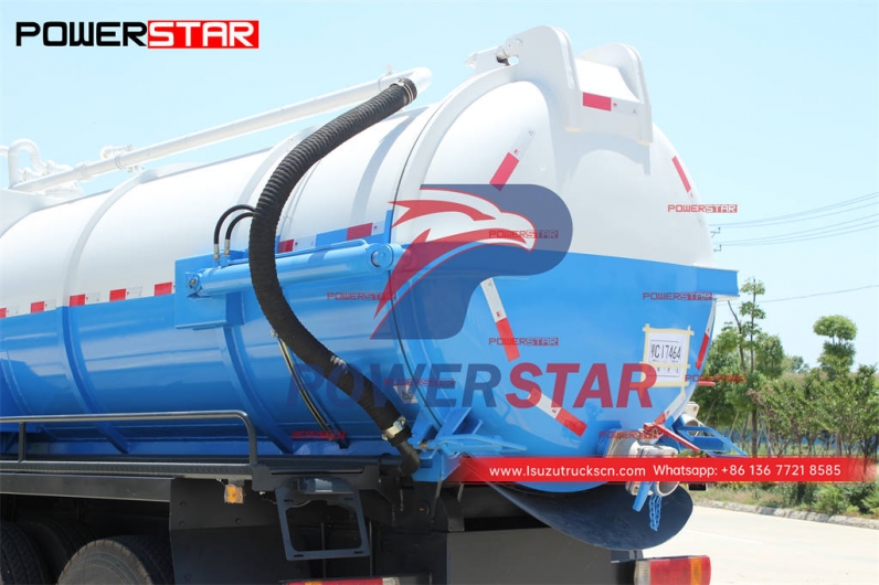 Factory price ISUZU GIGA 20000 liters sewer dredging truck for sale