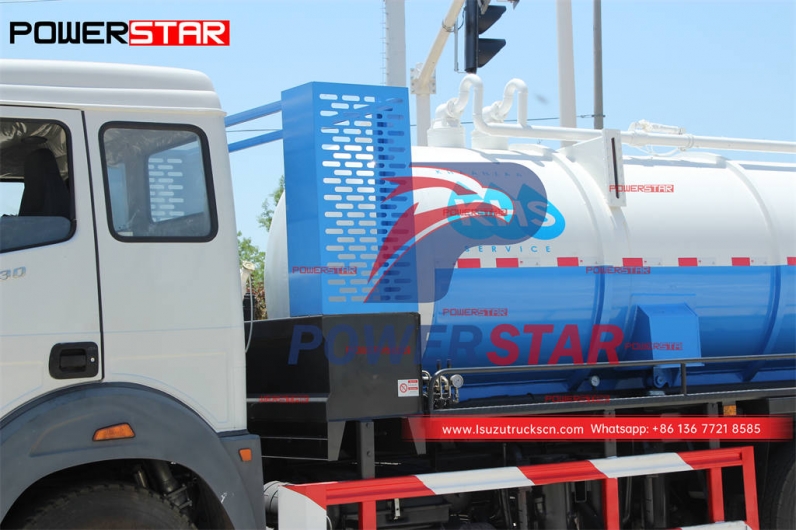 Good price ISUZU GIGA 6×4 heavy duty sewer vacuum cleaner truck for sale
