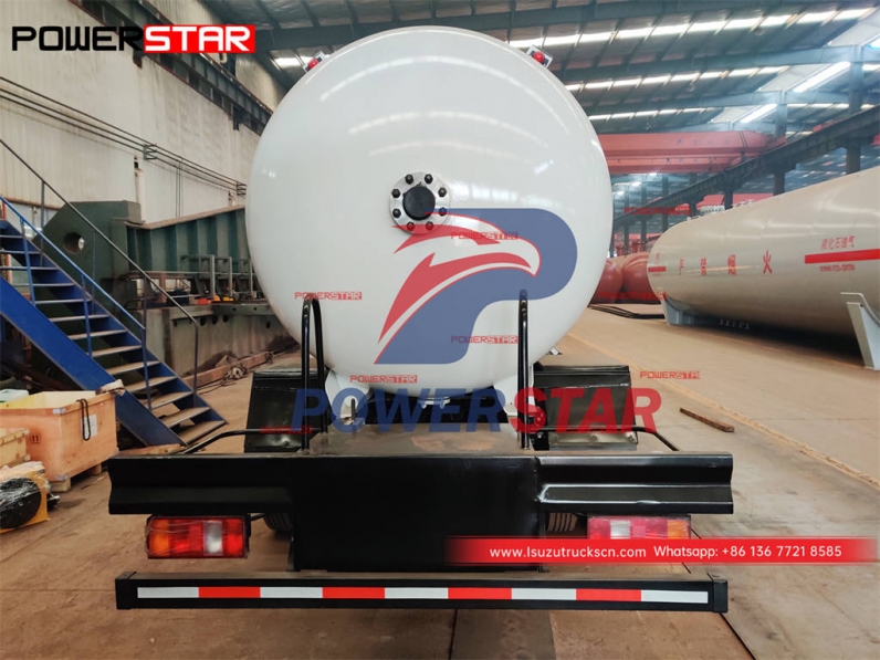 ISUZU NPR 6 wheeler 6000L LPG filling truck on sale