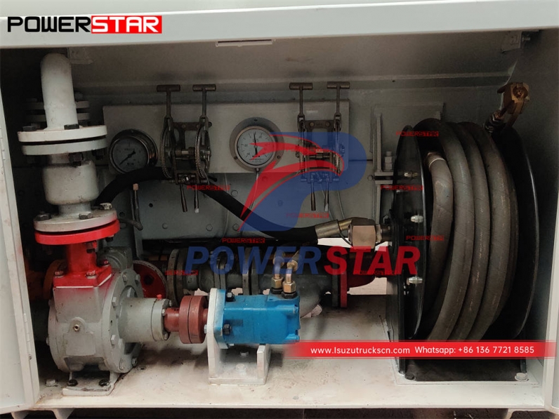 ISUZU NPR 6 wheeler 6000L LPG filling truck on sale