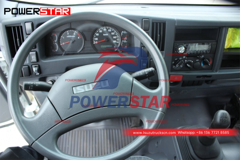 Best price ISUZU NPR stainless steel milk transport truck for sale
