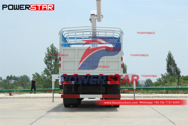 ISUZU FVZ truck with kunckle boom crane at best price