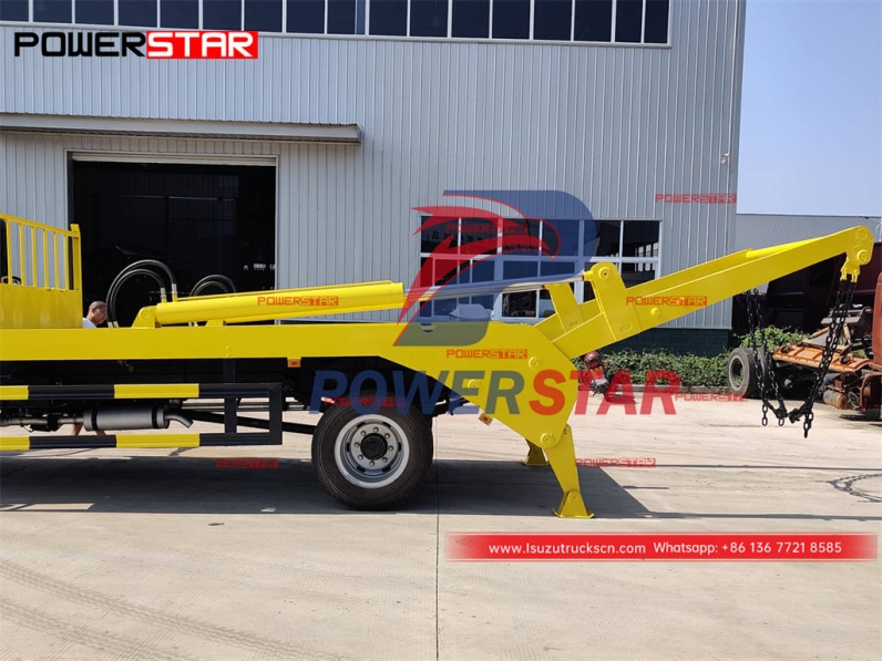 Custom-made ISUZU GIGA 4×2 skip bin loader on sale