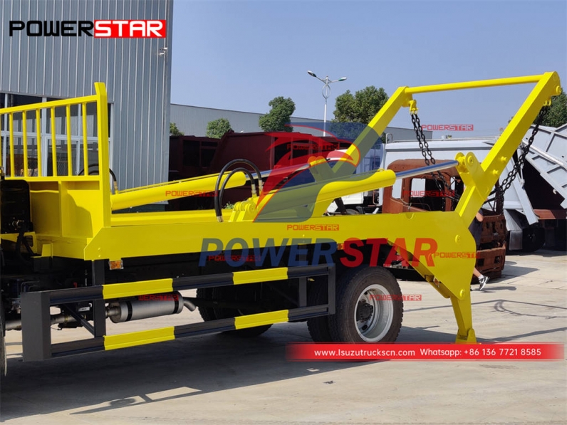 Custom-made ISUZU GIGA 4×2 skip bin loader on sale