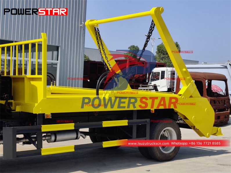 Custom-made ISUZU GIGA 4×2 skip bin loader on sale