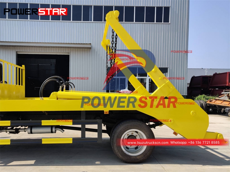 Custom-made ISUZU GIGA 4×2 skip bin loader on sale