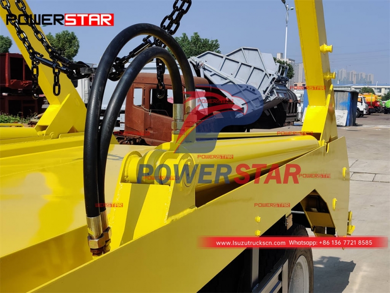 Custom-made ISUZU GIGA 4×2 skip bin loader on sale